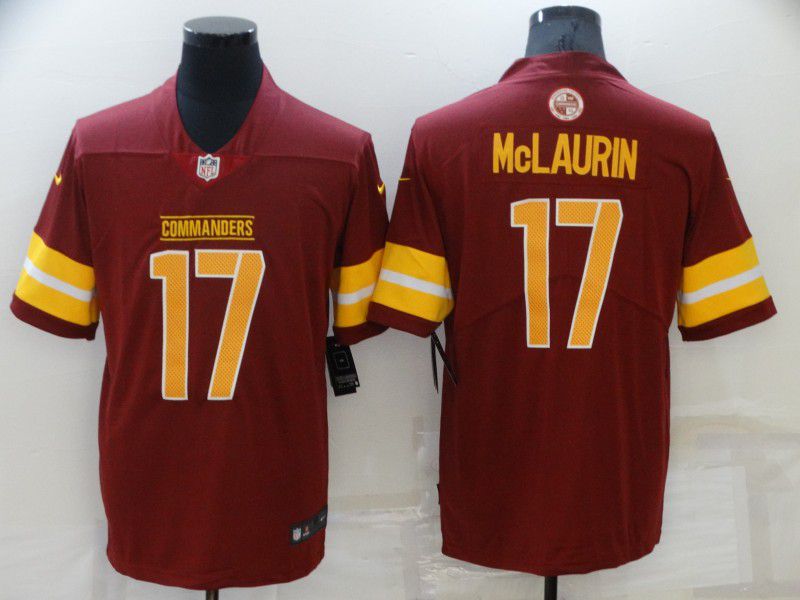 Men Washington Redskins #17 Mclaurin Red 2022 Nike Limited Vapor Untouchable NFL Jersey->youth nfl jersey->Youth Jersey
